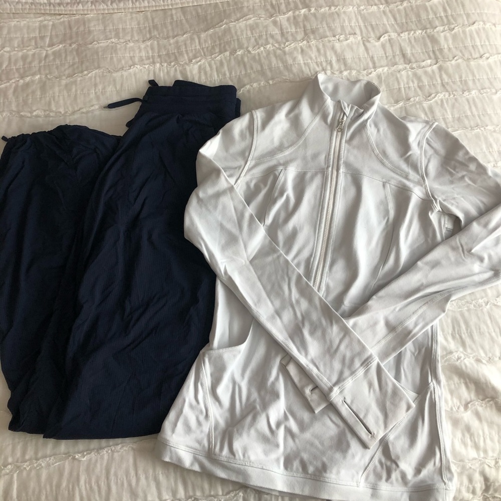 LULULEMON BUNDLE‼️ Studio pants and Quarter zip